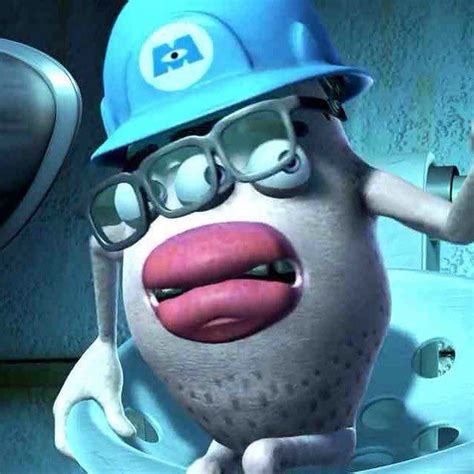 personaje de monster inc con labios grandes|Principales personajes de Monster Inc